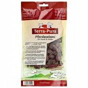 Pferdesalami in Scheiben 250g NICHT BIO Hund Snack Terra-Pura